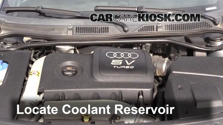 2004 Audi TT Quattro 1.8L 4 Cyl. Turbo Convertible Coolant (Antifreeze)